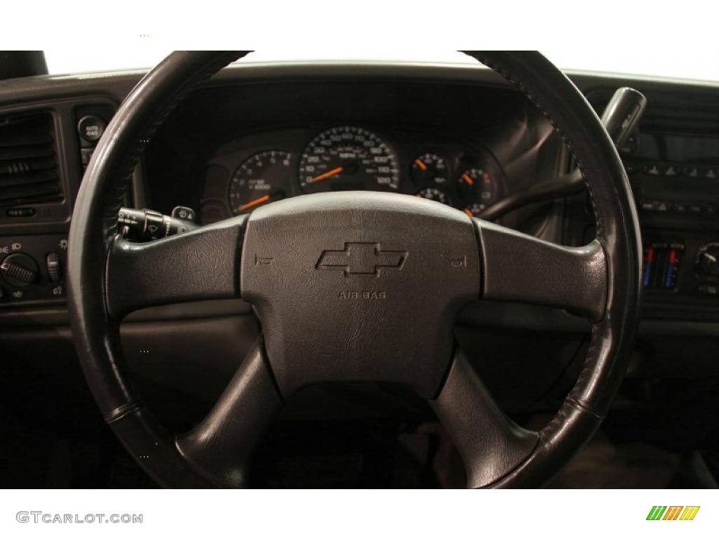 2005 Silverado 1500 LS Extended Cab 4x4 - Dark Gray Metallic / Dark Charcoal photo #11