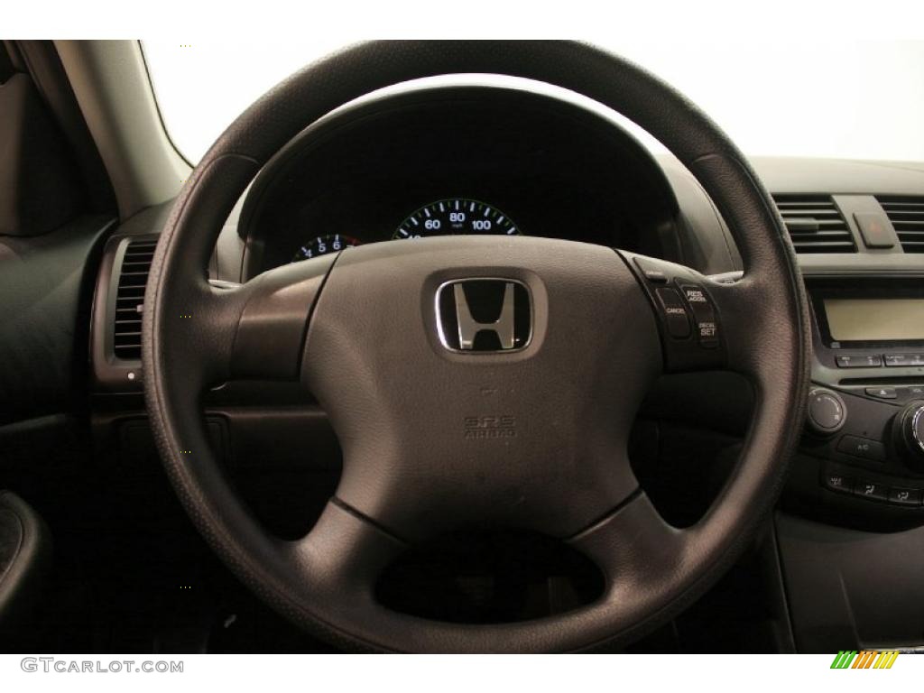 2003 Accord LX Sedan - Satin Silver Metallic / Black photo #12
