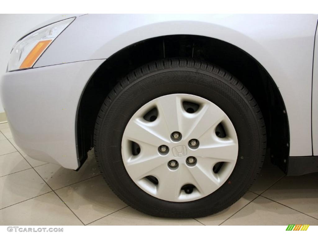 2003 Accord LX Sedan - Satin Silver Metallic / Black photo #24