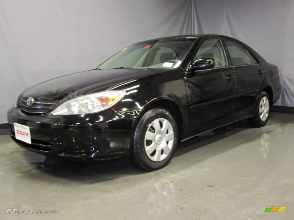 2003 Camry LE - Black / Stone photo #1