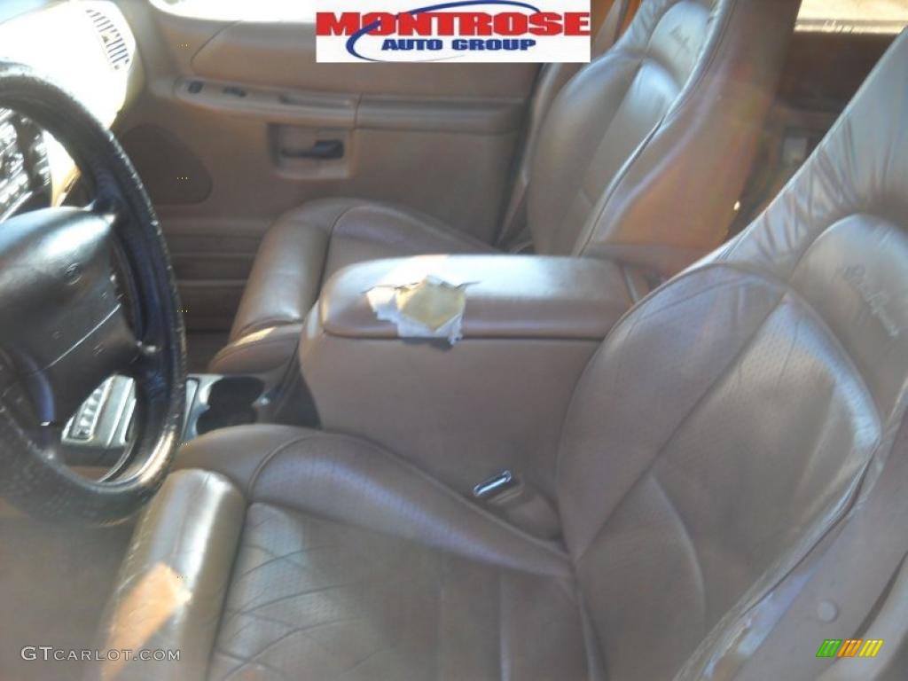 1996 Explorer XLT 4x4 - Medium Willow Green Metallic / Beige photo #10