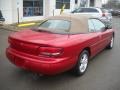 2000 Inferno Red Pearl Chrysler Sebring JXi Convertible  photo #2
