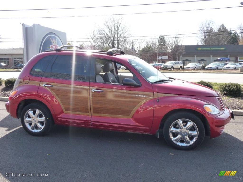 2003 PT Cruiser Limited - Inferno Red Pearl / Dark Slate Gray photo #4