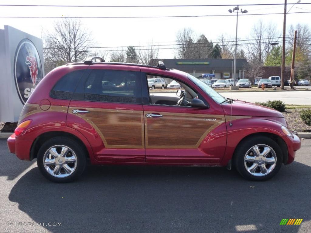 2003 PT Cruiser Limited - Inferno Red Pearl / Dark Slate Gray photo #5