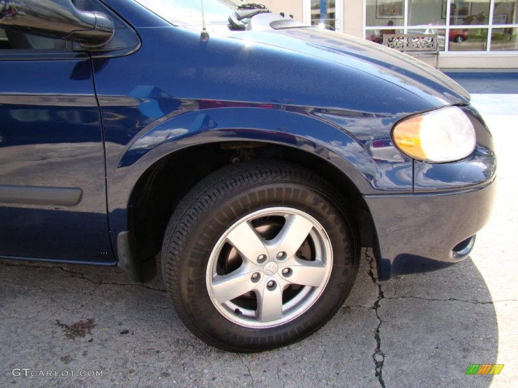 2006 Grand Caravan SE - Butane Blue Pearl / Medium Slate Gray photo #34