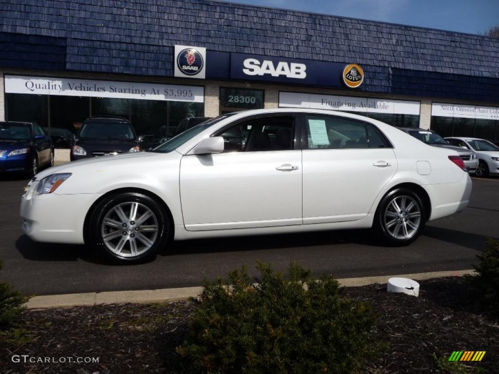 2007 Avalon Limited - Blizzard White Pearl / Graphite photo #2