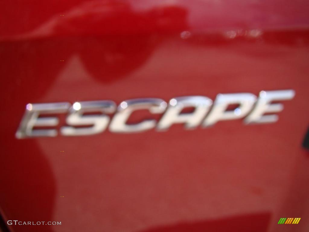 2004 Escape XLS V6 4WD - Redfire Metallic / Medium/Dark Flint photo #36