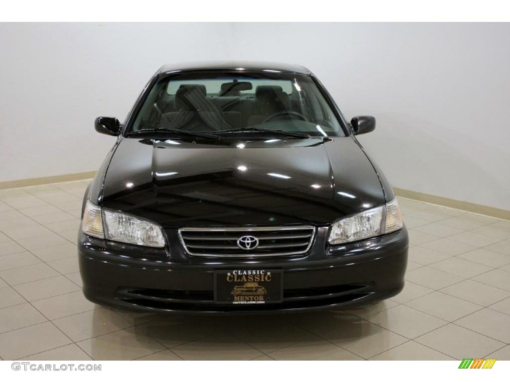 2000 Camry LE - Black / Gray photo #2