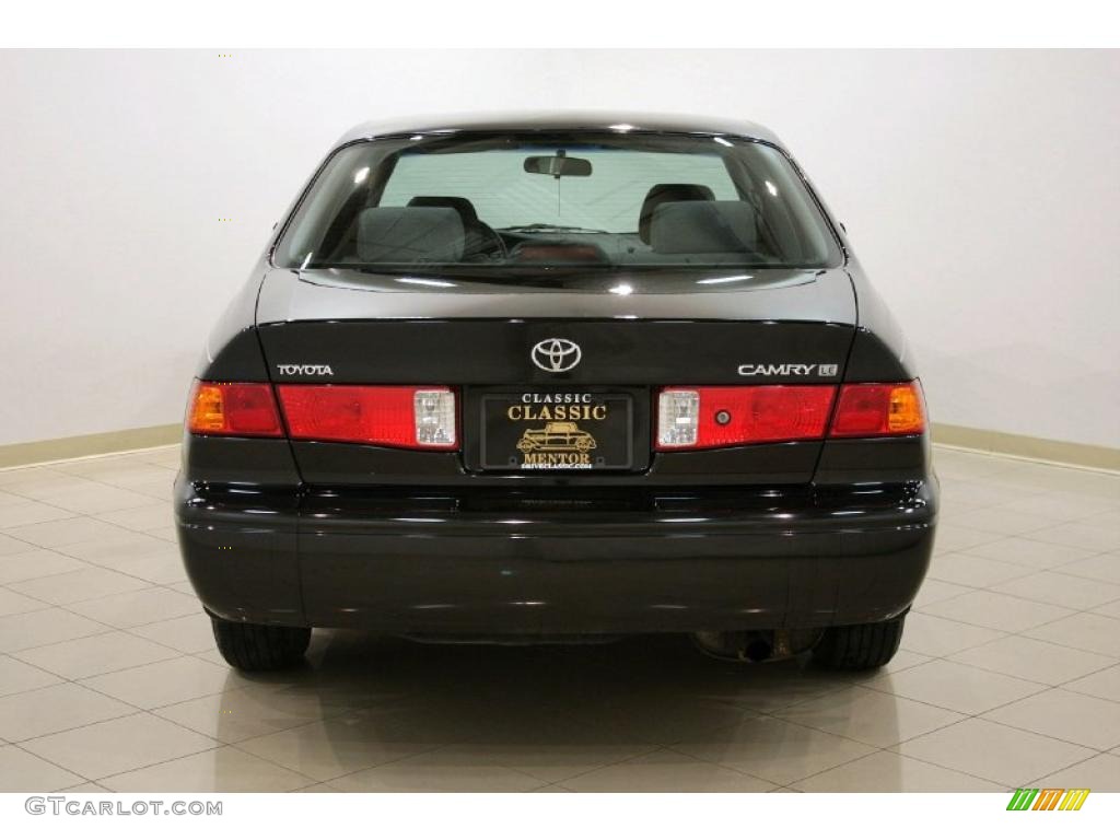 2000 Camry LE - Black / Gray photo #6