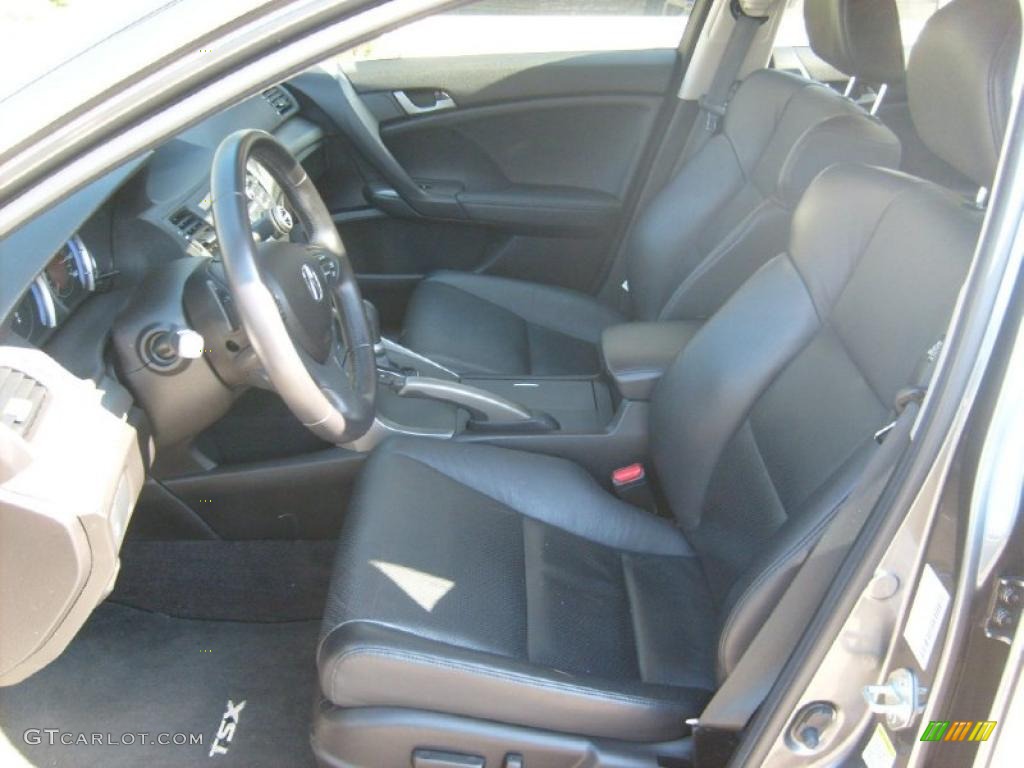 2009 TSX Sedan - Polished Metal Metallic / Ebony photo #6