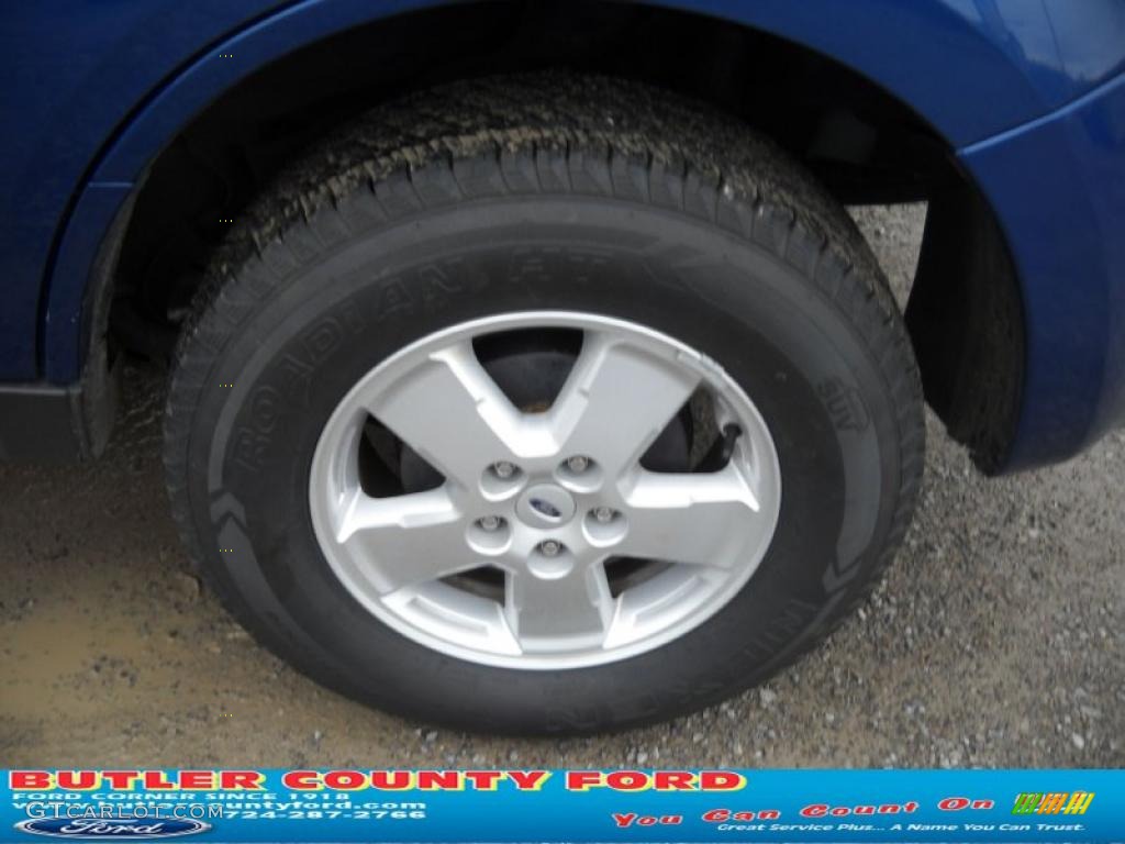 2008 Escape XLT V6 4WD - Vista Blue Metallic / Stone photo #14