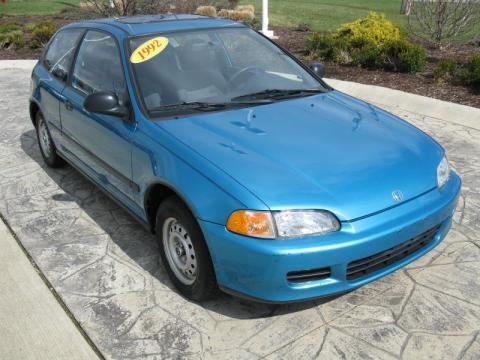 1992 Honda Civic DX Hatchback Data, Info and Specs