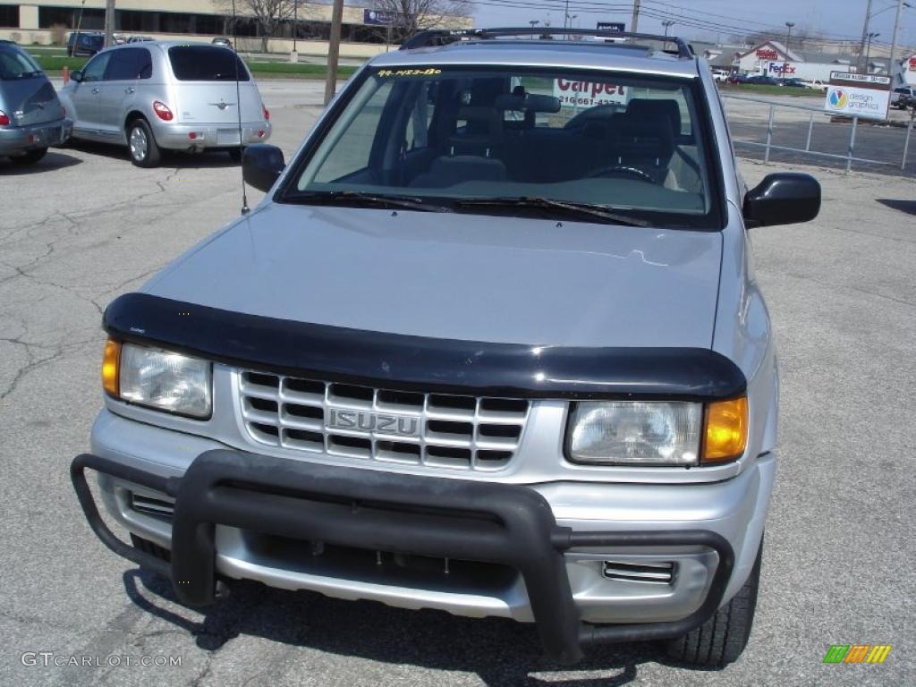 1999 Rodeo LS 4WD - Bright Silver Metallic / Gray photo #2