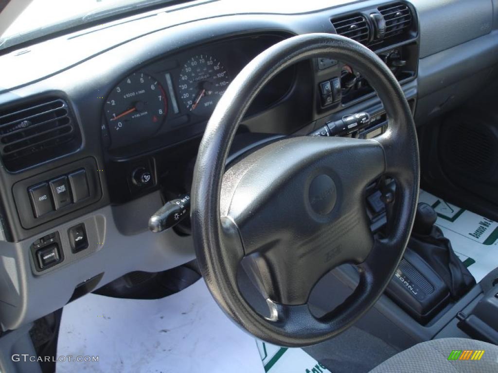 1999 Rodeo LS 4WD - Bright Silver Metallic / Gray photo #10