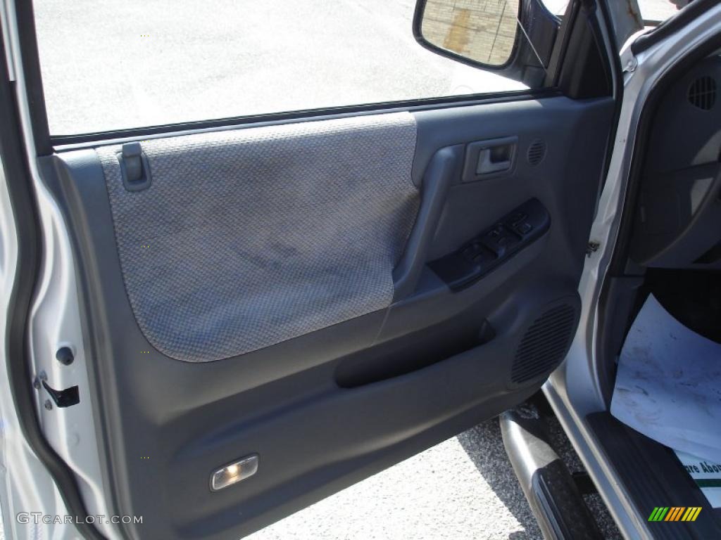 1999 Rodeo LS 4WD - Bright Silver Metallic / Gray photo #11