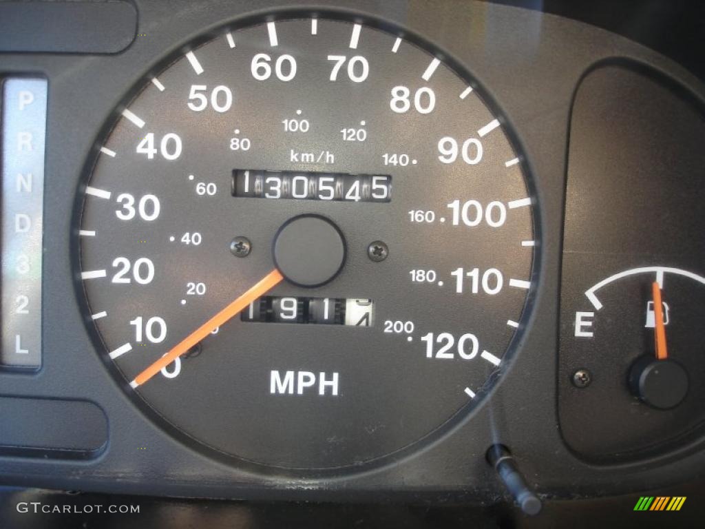 1999 Rodeo LS 4WD - Bright Silver Metallic / Gray photo #13