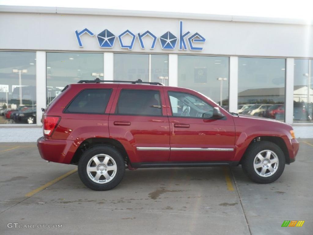 Inferno Red Crystal Pearl Jeep Grand Cherokee