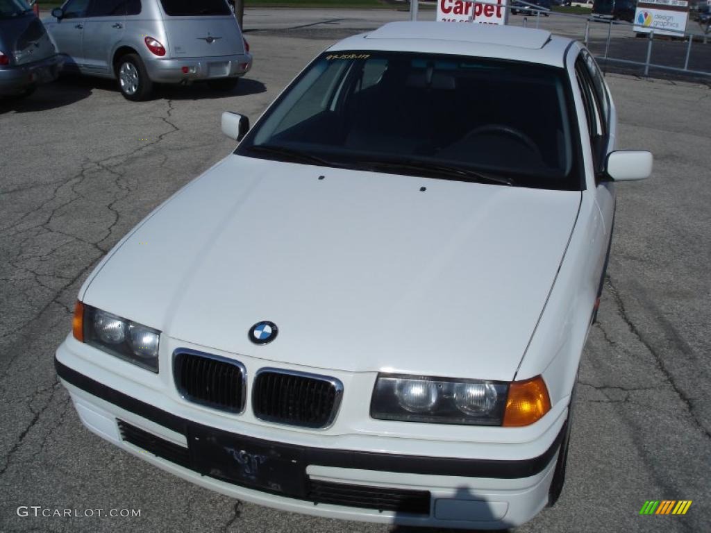 1997 3 Series 318ti Coupe - Alpine White / Black photo #2