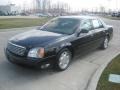 2000 Sable Black Cadillac DeVille Sedan  photo #2