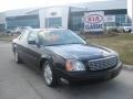 2000 Sable Black Cadillac DeVille Sedan  photo #4