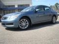 2008 Lakeshore Slate Light Blue Infiniti G 35 Sedan  photo #2