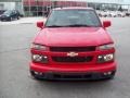 2010 Victory Red Chevrolet Colorado LT Extended Cab  photo #11