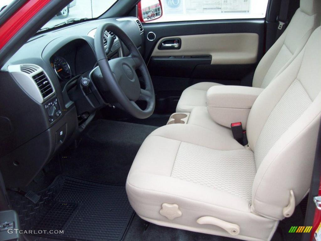 2010 Colorado LT Extended Cab - Victory Red / Ebony/Light Cashmere photo #14