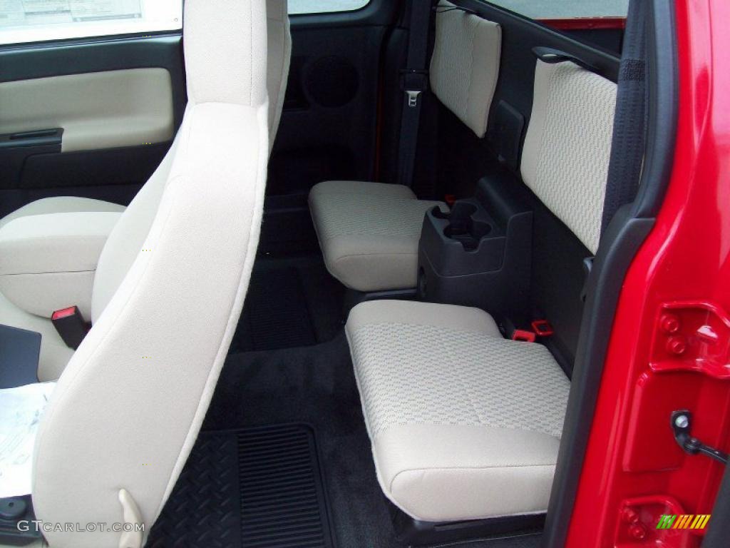 2010 Colorado LT Extended Cab - Victory Red / Ebony/Light Cashmere photo #24