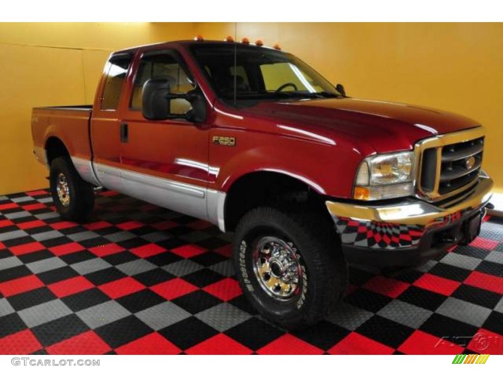 Toreador Red Metallic Ford F250 Super Duty