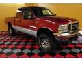 2003 Toreador Red Metallic Ford F250 Super Duty XLT SuperCab 4x4  photo #1