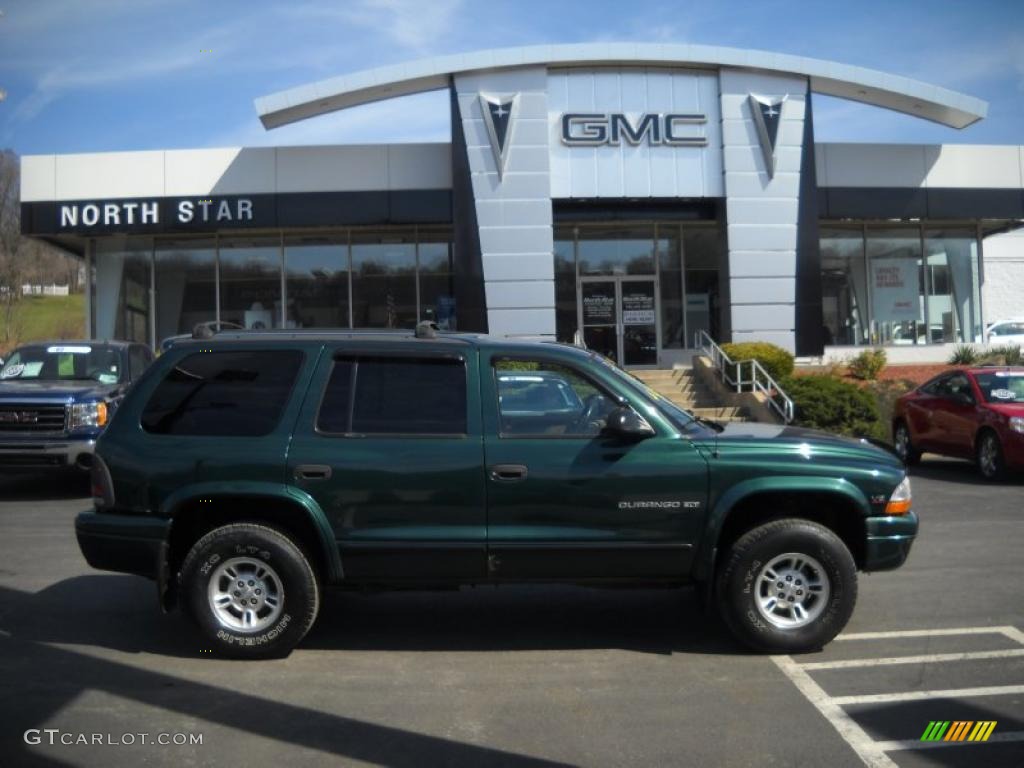 Forest Green Pearlcoat Dodge Durango