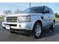 2006 Arctic Frost Metallic Land Rover Range Rover Sport HSE  photo #2