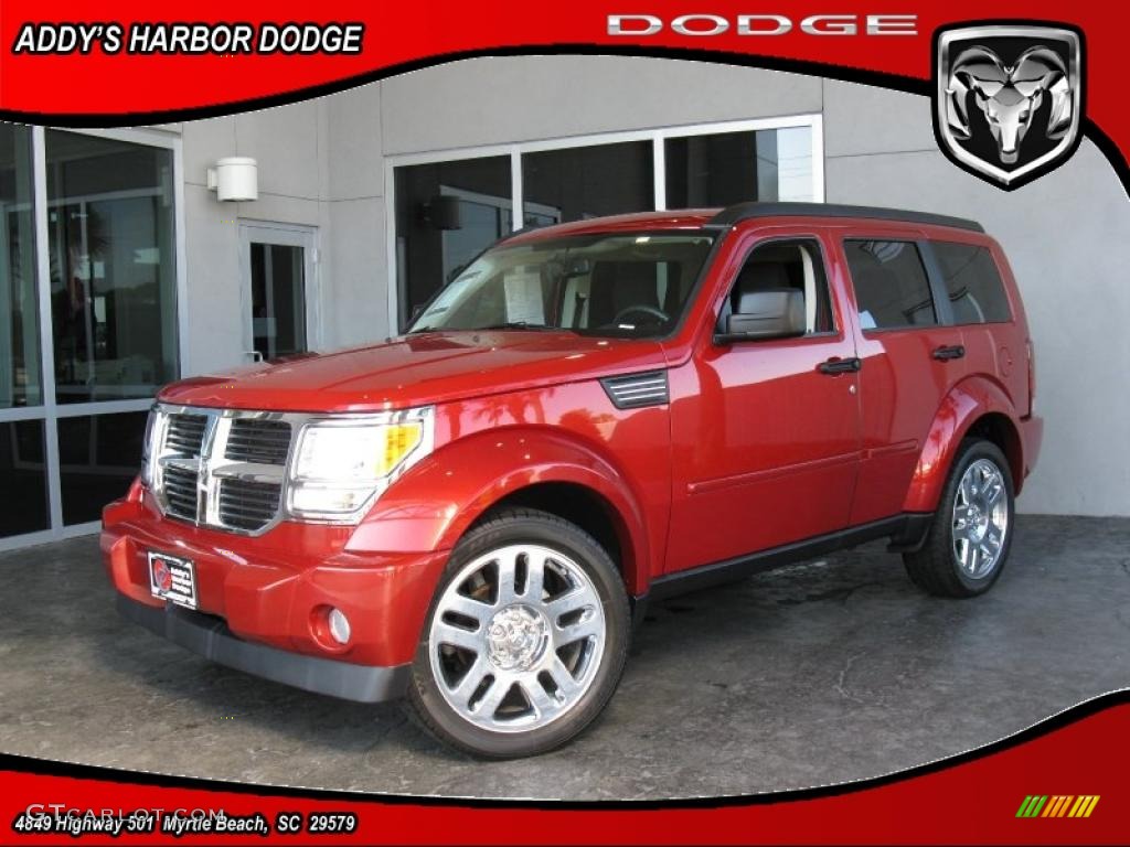 Inferno Red Crystal Pearl Dodge Nitro