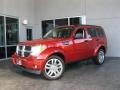 2008 Inferno Red Crystal Pearl Dodge Nitro SLT  photo #2