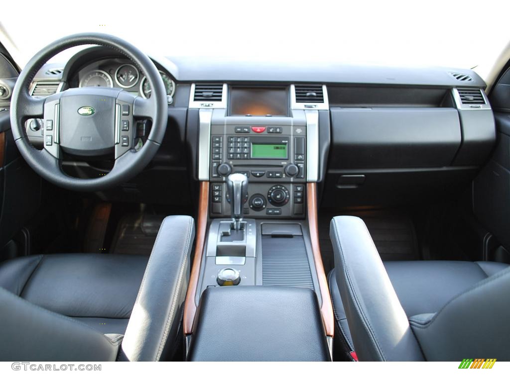 2006 Range Rover Sport HSE - Arctic Frost Metallic / Ebony Black photo #17