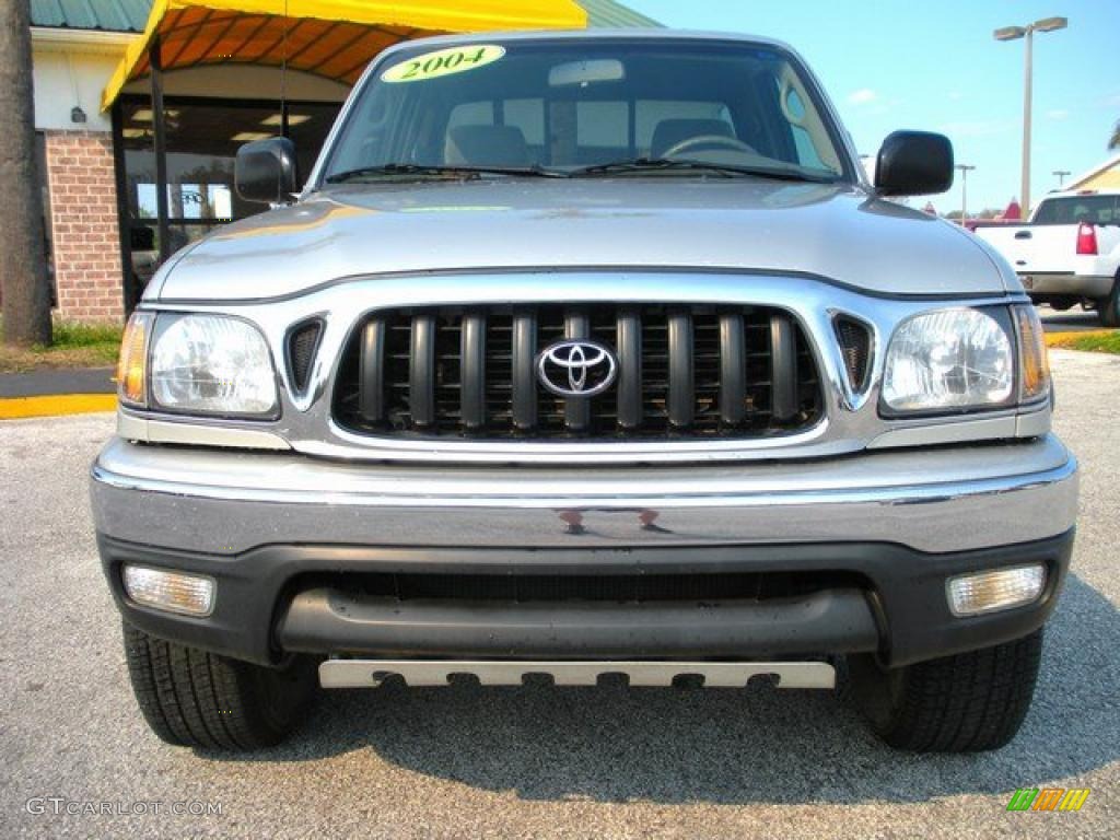 2004 Tacoma V6 PreRunner TRD Xtracab - Lunar Mist Metallic / Charcoal photo #2
