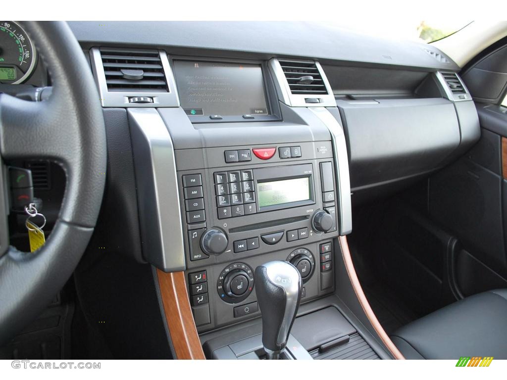 2006 Range Rover Sport HSE - Arctic Frost Metallic / Ebony Black photo #25