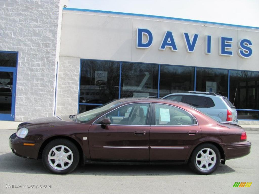 2000 Sable LS Premium Sedan - Chestnut Metallic / Medium Parchment photo #2