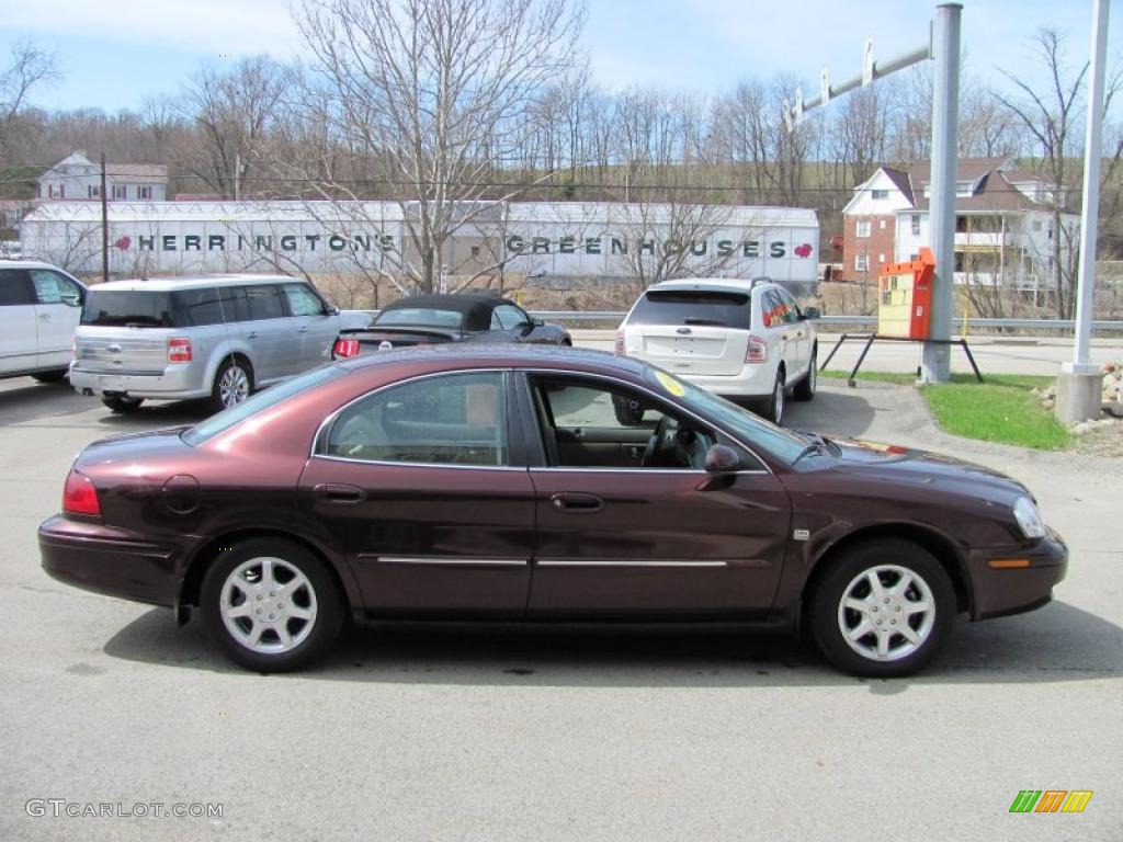 2000 Sable LS Premium Sedan - Chestnut Metallic / Medium Parchment photo #5