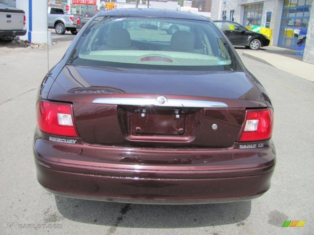 2000 Sable LS Premium Sedan - Chestnut Metallic / Medium Parchment photo #6