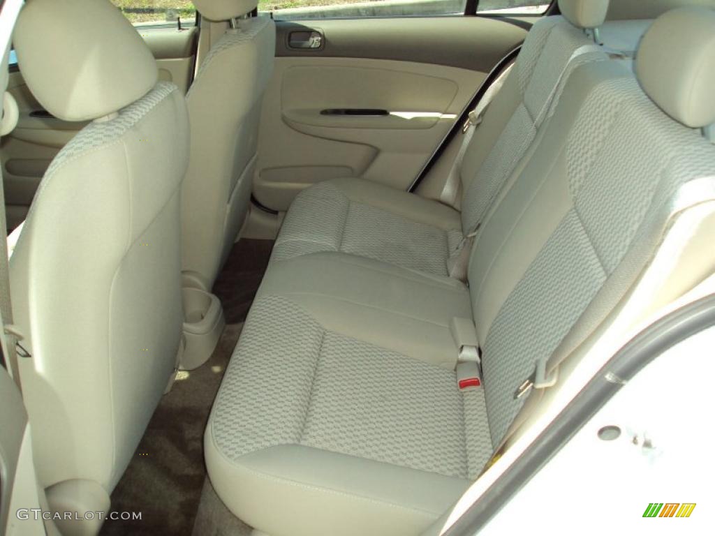 2005 Cobalt LS Sedan - Summit White / Neutral Beige photo #5