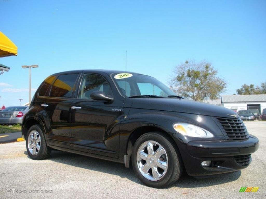 2003 PT Cruiser Limited - Black / Dark Slate Gray photo #3