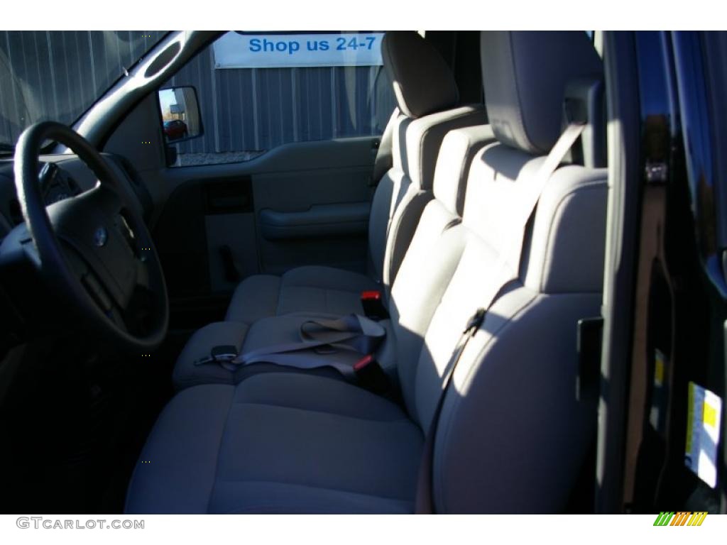 2006 F150 STX SuperCab 4x4 - Black / Medium/Dark Flint photo #3
