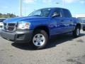 Electric Blue Pearl - Dakota SXT Crew Cab 4x4 Photo No. 2