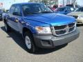 Electric Blue Pearl - Dakota SXT Crew Cab 4x4 Photo No. 7
