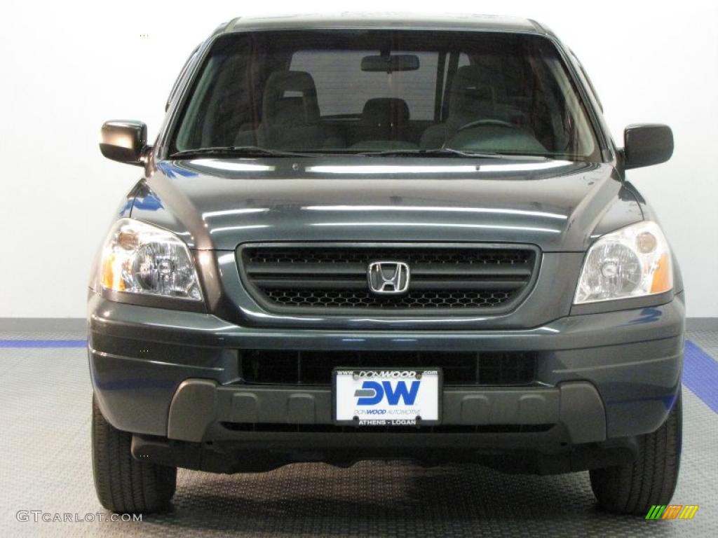 2005 Pilot LX 4WD - Sage Brush Pearl / Gray photo #7