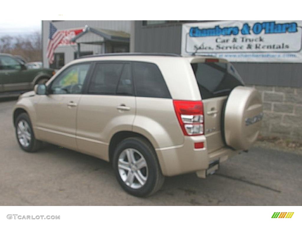 2006 Grand Vitara Luxury 4x4 - Clear Beige Metallic / Beige photo #13