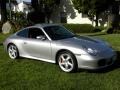 2003 Arctic Silver Metallic Porsche 911 Carrera 4S Coupe  photo #33