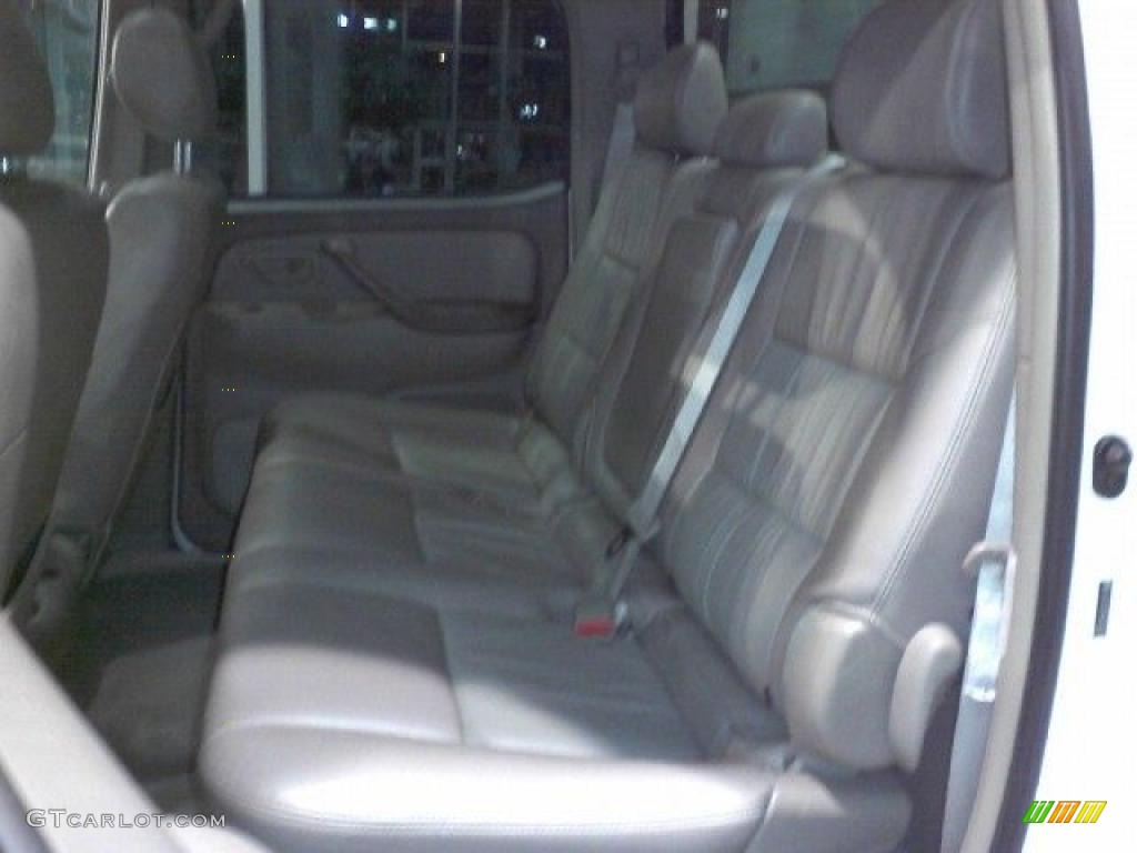 2006 Tundra Limited Double Cab - Natural White / Light Charcoal photo #7