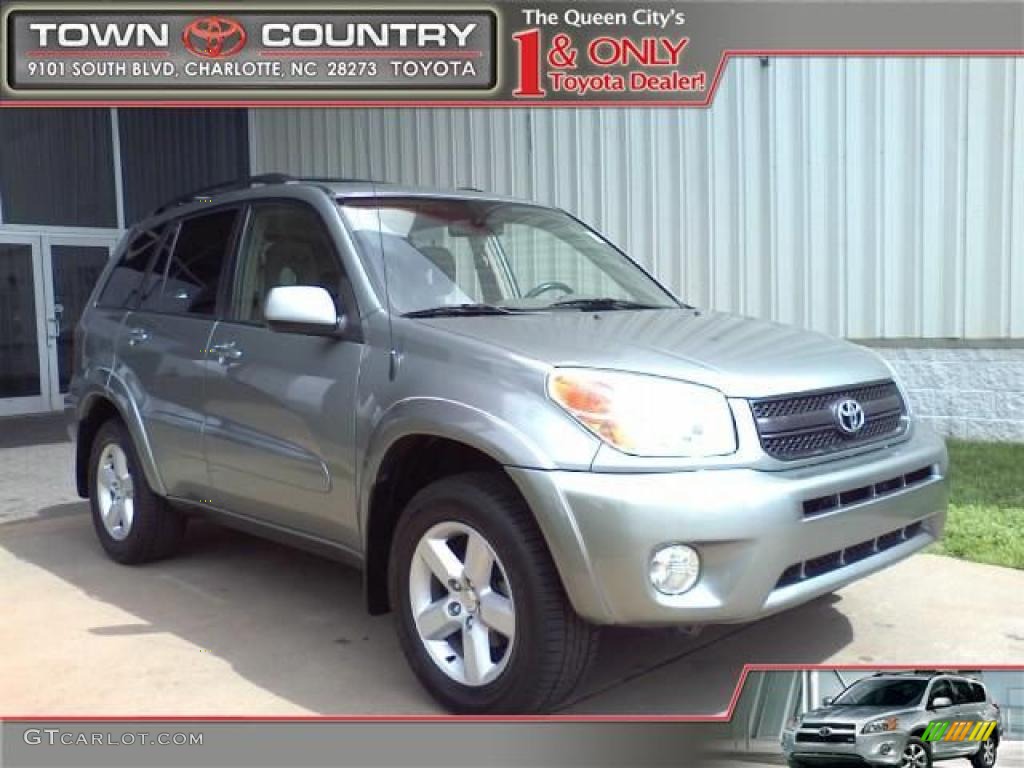 2004 RAV4 4WD - Everglade Green Metallic / Taupe photo #1